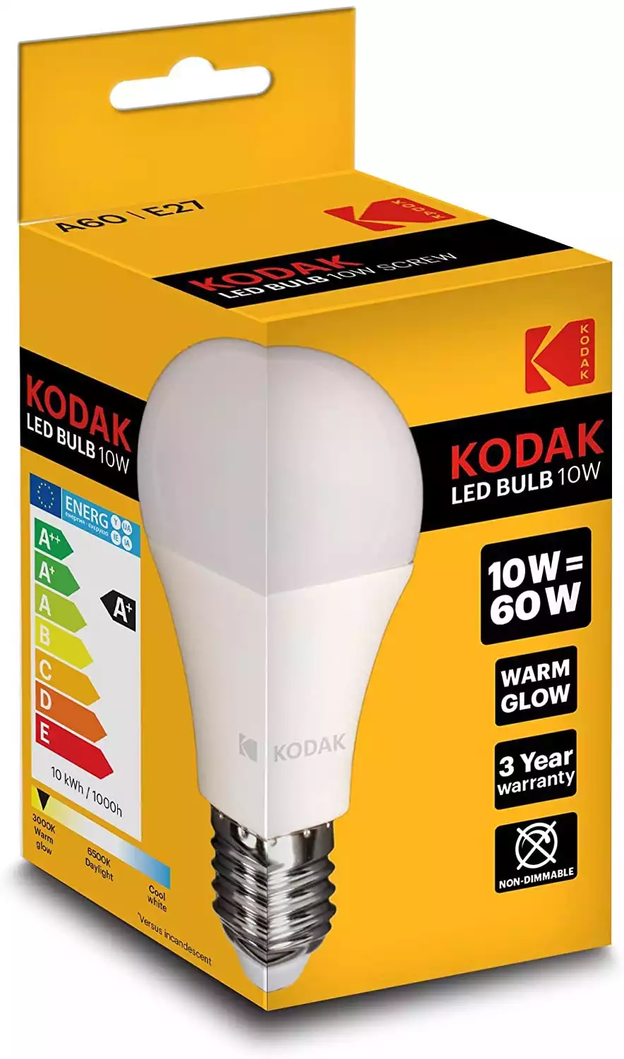 Kodak LED Globe E27 Day 806lm 10W/60W